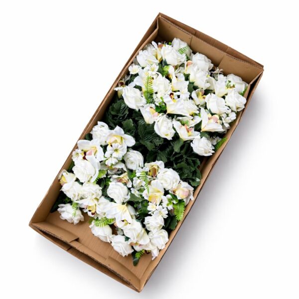 Kytica ležatá ruža s orchideou x18 – Obrázok 2