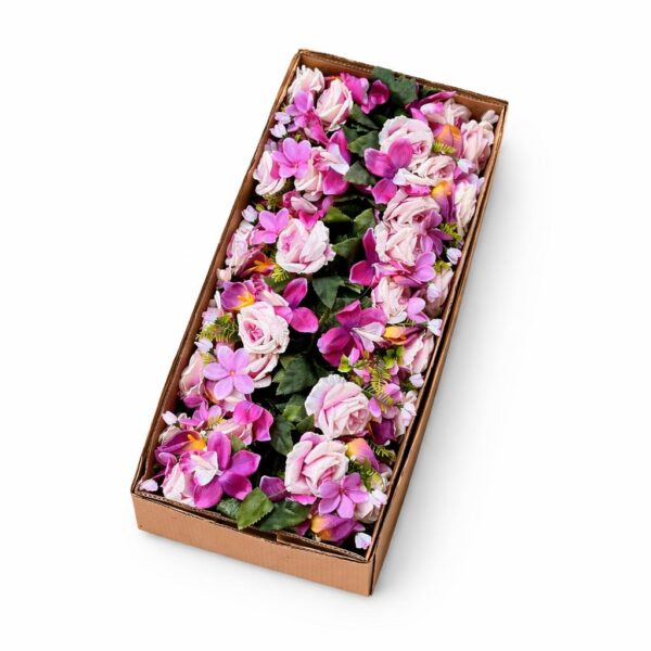Kytica ruža kália a orchidea x13 purple – Obrázok 2