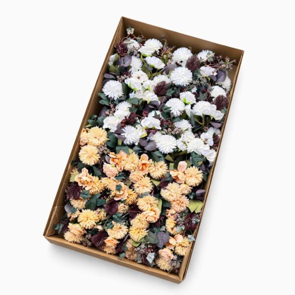 Kytica chryzantéma mix white/yellow – Obrázok 2