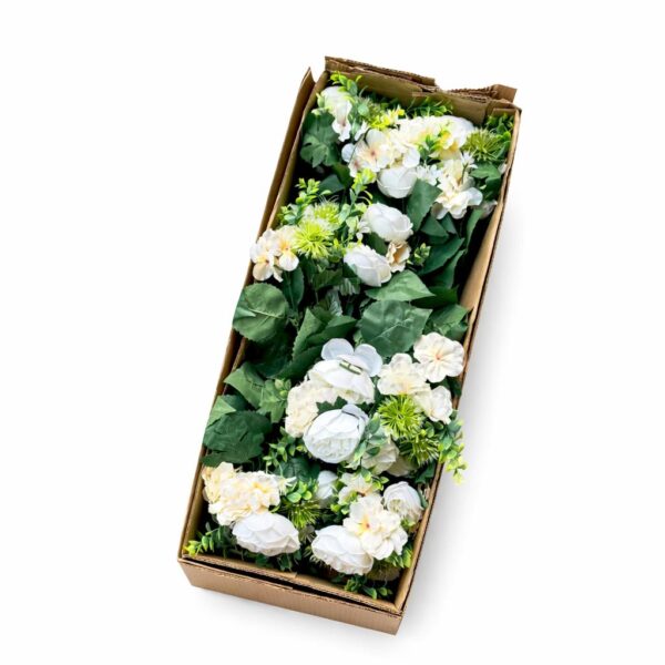 Kytica hortenzia s pivóniou x18cream – Obrázok 2