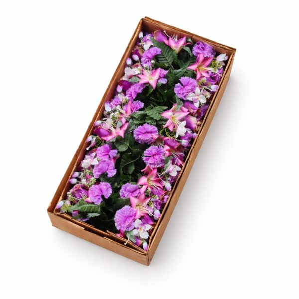 Kytica mix ľalia s karafiátom x13 purple – Obrázok 2