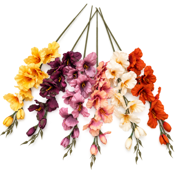 gladiol vázový satén dlhý jeseň 60cm